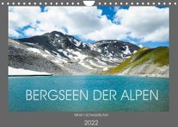 Bergseen der Alpen (Wandkalender 2022 DIN A4 quer)