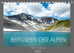 Bergseen der Alpen (Tischkalender 2022 DIN A5 quer)