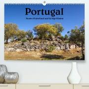 Portugal Buntes Hinterland und farbige Küsten (Premium, hochwertiger DIN A2 Wandkalender 2022, Kunstdruck in Hochglanz)