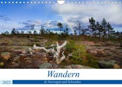 Wandern - In Norwegen und Schweden (Wandkalender 2022 DIN A4 quer)