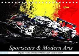 Sportscars & Modern Arts (Tischkalender 2022 DIN A5 quer)