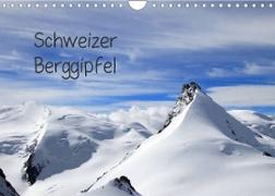 Schweizer Berggipfel (Wandkalender 2022 DIN A4 quer)