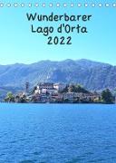 Wunderbarer Lago d'Orta (Tischkalender 2022 DIN A5 hoch)