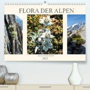 Flora der Alpen (Premium, hochwertiger DIN A2 Wandkalender 2022, Kunstdruck in Hochglanz)