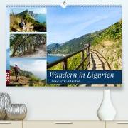 Wandern in Ligurien (Premium, hochwertiger DIN A2 Wandkalender 2022, Kunstdruck in Hochglanz)
