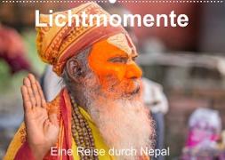 Lichtmomente - Eine Reise durch Nepal (Wandkalender 2022 DIN A2 quer)