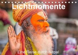 Lichtmomente - Eine Reise durch Nepal (Tischkalender 2022 DIN A5 quer)