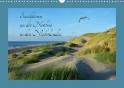 Sanddünen an der Nordsee in den Niederlanden (Wandkalender 2022 DIN A3 quer)