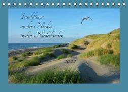Sanddünen an der Nordsee in den Niederlanden (Tischkalender 2022 DIN A5 quer)