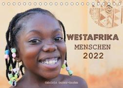 Westafrika Menschen 2022 (Tischkalender 2022 DIN A5 quer)