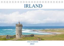 Irland - Eine Rundreise (Tischkalender 2022 DIN A5 quer)