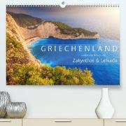 Griechenland - Malerische Küsten auf Zakynthos und Lefkada (Premium, hochwertiger DIN A2 Wandkalender 2022, Kunstdruck in Hochglanz)