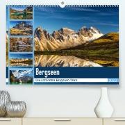 Tiroler Bergseen (Premium, hochwertiger DIN A2 Wandkalender 2022, Kunstdruck in Hochglanz)