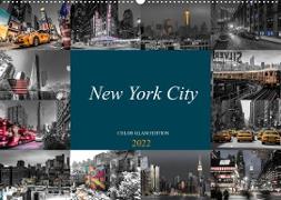 New York City - Color Glam Edition (Wandkalender 2022 DIN A2 quer)