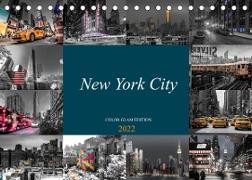 New York City - Color Glam Edition (Tischkalender 2022 DIN A5 quer)