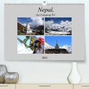 Nepal, das Langtang Tal (Premium, hochwertiger DIN A2 Wandkalender 2022, Kunstdruck in Hochglanz)