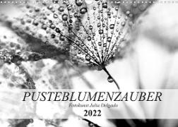 Pusteblumenzauber in schwarzweiß (Wandkalender 2022 DIN A3 quer)