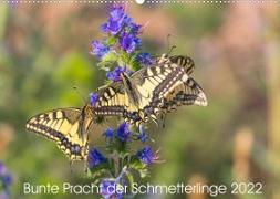 Bunte Pracht der Schmetterlinge (Wandkalender 2022 DIN A2 quer)