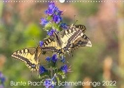 Bunte Pracht der Schmetterlinge (Wandkalender 2022 DIN A3 quer)