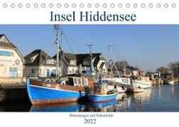 Insel Hiddensee - Stimmungen und Sehnsüchte (Tischkalender 2022 DIN A5 quer)