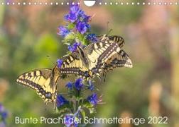Bunte Pracht der Schmetterlinge (Wandkalender 2022 DIN A4 quer)
