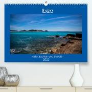 Ibiza Küste, Buchten und Strände (Premium, hochwertiger DIN A2 Wandkalender 2022, Kunstdruck in Hochglanz)