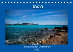 Ibiza Küste, Buchten und Strände (Tischkalender 2022 DIN A5 quer)