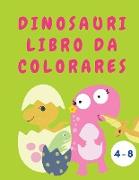 Dinosauri libro da colorare