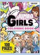 Jumbo Coloring Book for Girls, 100 Pages