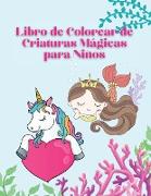 Libro de Colorear de Criaturas Mágicas para niños