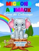 Mignons Animaux Livre de Coloriage pour les Enfants de 4 à 8 Ans