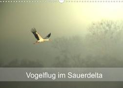 Vogelflug im Sauerdelta (Wandkalender 2022 DIN A3 quer)