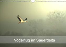 Vogelflug im Sauerdelta (Wandkalender 2022 DIN A4 quer)
