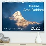 Himalaya Ama Dablam (Premium, hochwertiger DIN A2 Wandkalender 2022, Kunstdruck in Hochglanz)