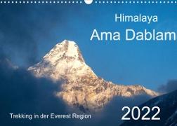 Himalaya Ama Dablam (Wandkalender 2022 DIN A3 quer)