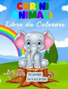Carini Animali Libro da Colorare per Bambini dai 4 agli 8 Anni: 55 illustrazioni uniche da colorare, meraviglioso libro di animali per adolescenti, ra