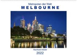 Metropolen der Welt - Melbourne (Wandkalender 2022 DIN A2 quer)