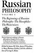 Russian Philosophy V1: Beginnings of Russian Philosophy