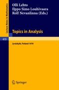 Topics in Analysis