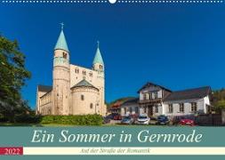 Ein Sommertag in Gernrode (Wandkalender 2022 DIN A2 quer)