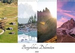 Bergerlebnis Dolomiten (Wandkalender 2022 DIN A3 quer)