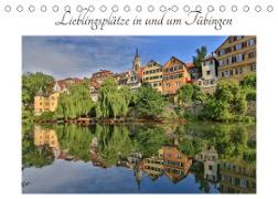 Lieblingsplätze in und um Tübingen (Tischkalender 2022 DIN A5 quer)