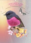 Bibelworte für Vogelfreunde (Wandkalender 2022 DIN A2 hoch)
