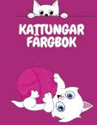 Kattungar Färgbok