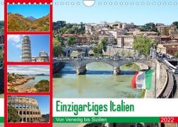 Einzigartiges Italien (Wandkalender 2022 DIN A4 quer)