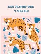 Kids Coloring Book 4 Year Old