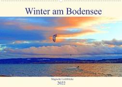 Winter am Bodensee - Magische Lichtblicke (Wandkalender 2022 DIN A2 quer)
