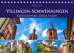 Villingen-Schwenningen - Impressionen einer Stadt (Tischkalender 2022 DIN A5 quer)