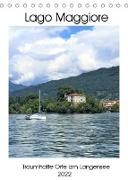 Traumhafter Lago Maggiore (Tischkalender 2022 DIN A5 hoch)