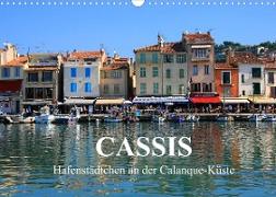 Cassis - Hafenstädtchen an der Calanque-Küste (Wandkalender 2022 DIN A3 quer)
